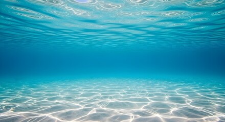 ola de agua bajo el agua océano azul piscina amplio panorama fondo mar arenoso fondo aislado fondo blanco