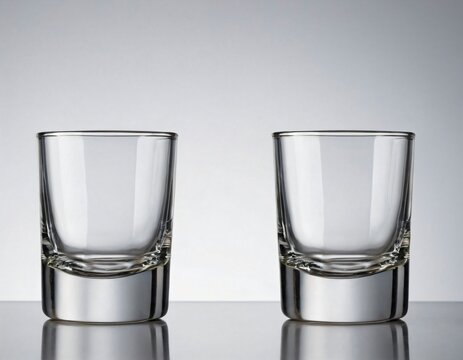 glasses for shot and chupito
