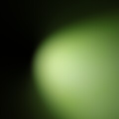 Una toma de cerca de un fondo abstracto de color verde con negro con un degradado ligero desenfocado