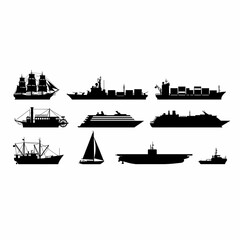 Obraz premium ship in the sea