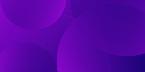 Minimal geometric background. Purple elements with fluid gradient. Dynamic shapes composition. Eps10 vector