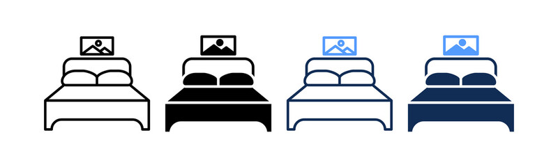 Bedroom multiple icon