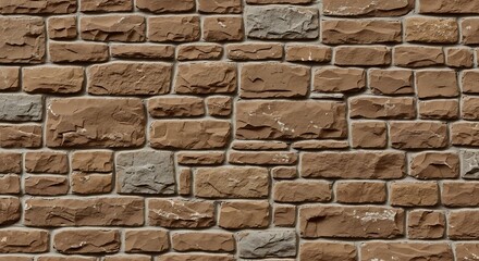 Obraz premium Rustic Stone Wall Texture Background.