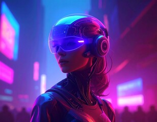 a technology that describes the use of artificial intelligence