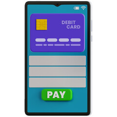 Professionally rendered 3D icon pack of online payment concepts, perfect for e-commerce, finance, banking, and digital shopping visuals.