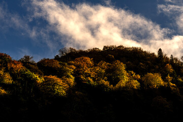 View from a valley in the Black Sea