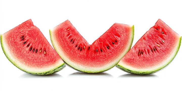 water melon red cut isolated for background