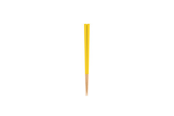 Vibrant Yellow Tipped Wooden Chopsticks