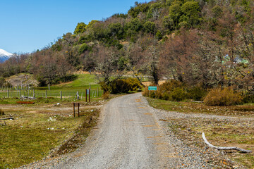 Lake Mascardi, Pampa Linda, on the road, Bariloche, Cerro Tronador, Rio Negro, Patagonia, Argentina