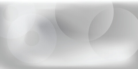 Abstract Gray Background With Soft Circles And Blurred Light For Modern abstrack illustration