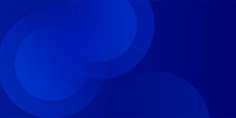 Minimalist blue circle on dark blue background.