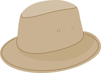 Beige Safari Hat