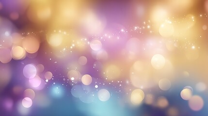 Abstract Bokeh Light Background Festive Sparkle Design Element
