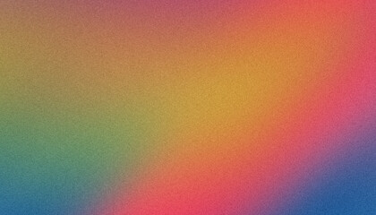 Vibrant Rainbow Gradient with Grainy Texture abstract