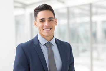 Smart and confident CEO in Modern Office