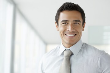 Smart and confident CEO in Modern Office