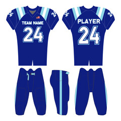 Dynamic sports jersey design &mdash; perfect for teams, athletes, and designers. Fully editable digital file for customizing colors, logos, and names. Ideal for print or merchandise use