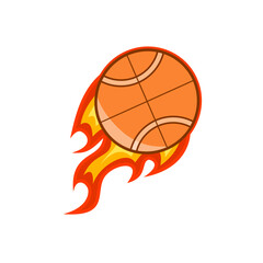 Fiery Sports Ball