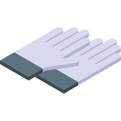 Pair Of Light Purple Gloves With Dark Gray Cuffs On A Transparent Background Ideal For Autumn And Winter Protection And Fashion Accessories