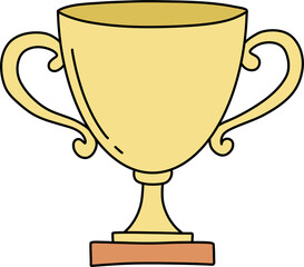 Illustration of the trophy