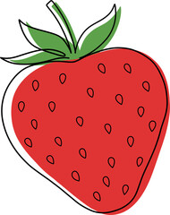 strawberry illustration