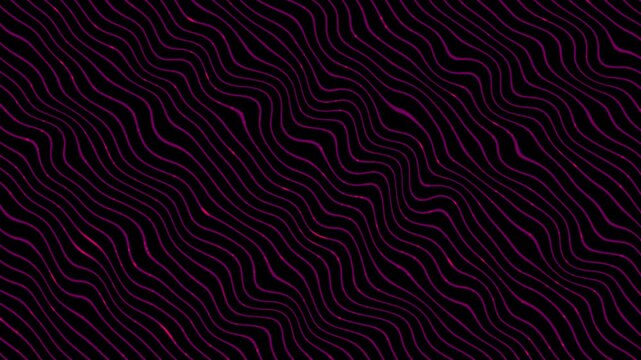 Abstract Dark Wavy Lines Texture Background with Subtle Light Pink Accents