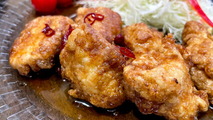 カリカリ唐揚げのチキン南蛮