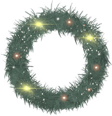 Decorative wreath for Christmas