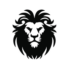 Elegant Lion Head Logo Concept