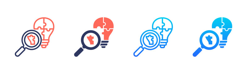 Problem Solving Icon Pack In Multiple Styles