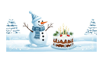 Winter birthday celebration 