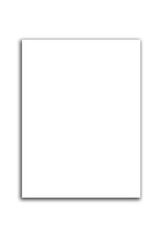 Blank Rectangle Card with Drop Shadow​, Square Business Card Mockup Shadow Isolated​, Vector Rectangle Card Template with Realistic Shadow