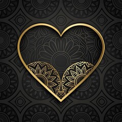 Golden Heart of Elegance
