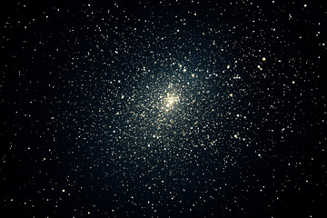 Obraz premium A deep-space capture of the Hercules Globular Cluster 