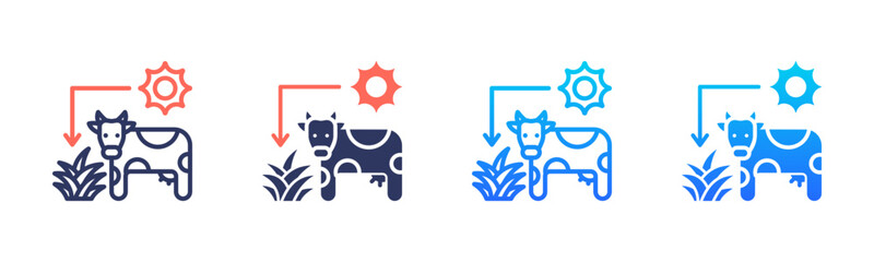 Cow Icon Pack In Multiple Styles