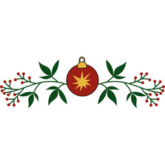 Christmas Divider Ornament