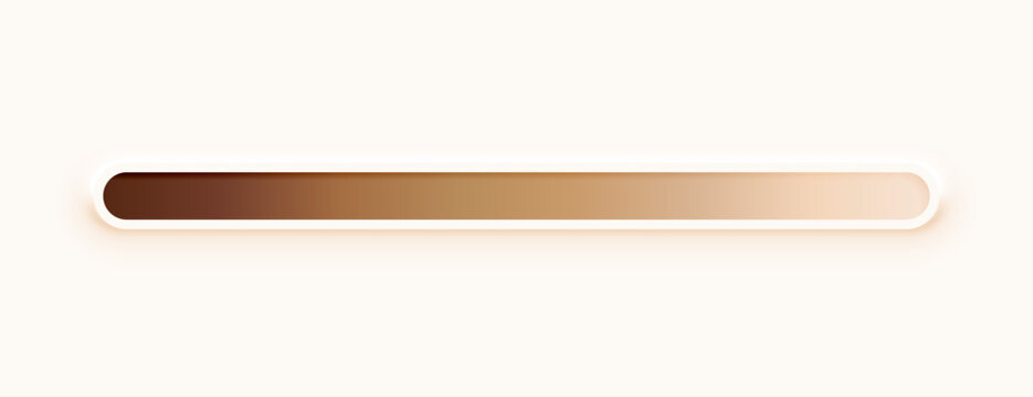 human skin color tone brown to light bar design