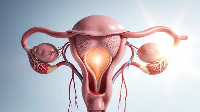 Human uterus anatomy &mdash; women&rsquo;s health and gynecology