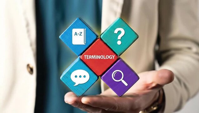Concept of terminology. Terms in finance, business, education and accounting. Glossary, vocabulary