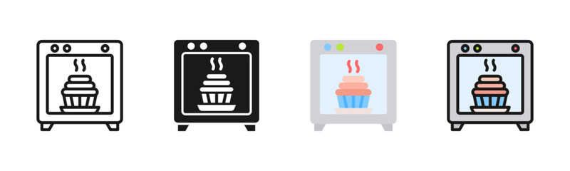 Baking Icon Pack In Multiple Styles
