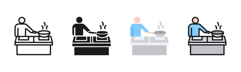 Cooking Icon Pack In Multiple Styles