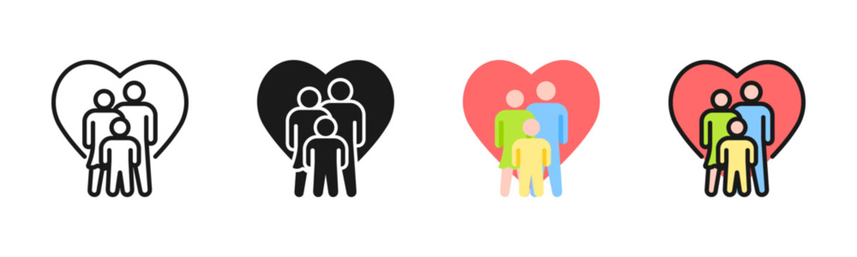 Parenting Icon Pack In Multiple Styles