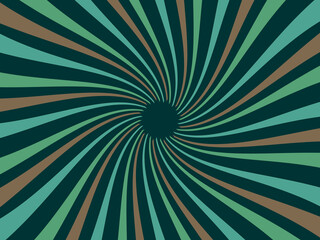 Vintage retro banner background. Colorful grunge wave wallpaper. Vector illustration. Twist party backround pattern.	
