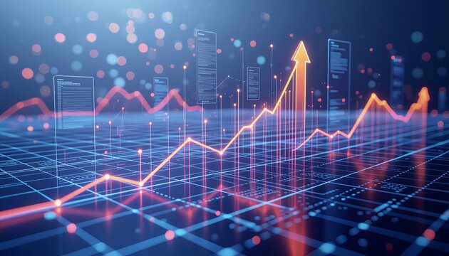 Futuristic data analysis of stock market trend and profit rise
