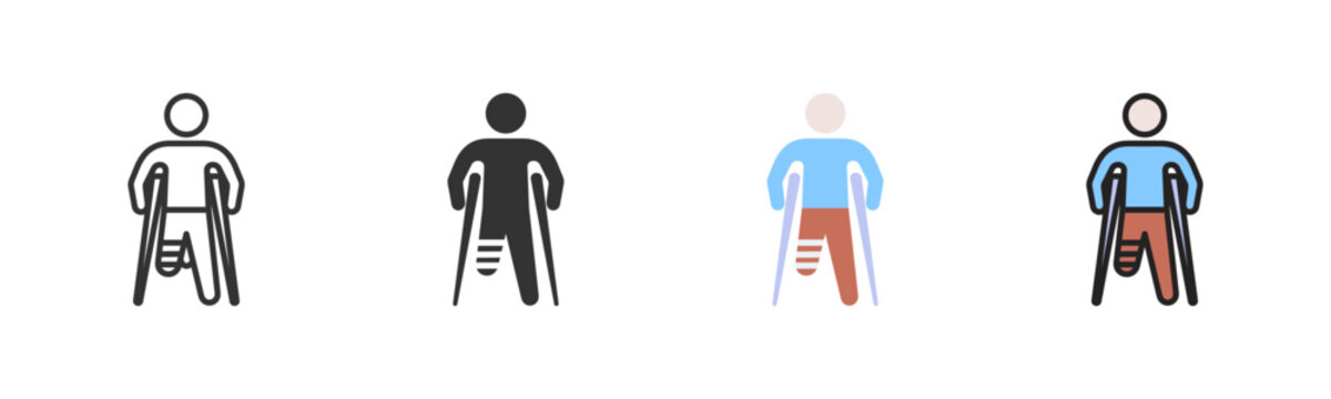 Injury Icon Pack In Multiple Styles