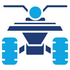 Quad mixed color icon