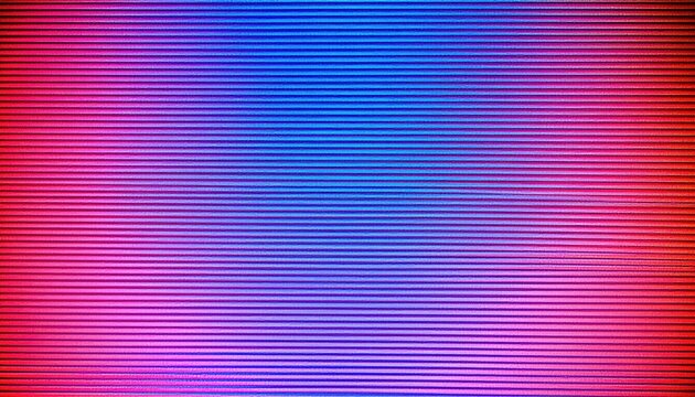 Abstract Blue Pink Red Gradient Scanlines Background