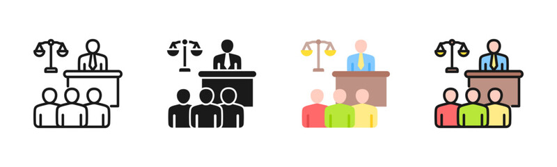 Representation Icon Pack In Multiple Styles