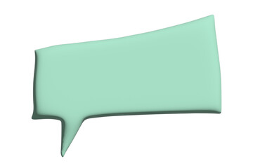 3d speech bubble Blank empty message box Textbox frame for banners, price tags, stickers, design