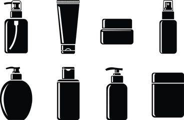 Cosmetic containers beauty products packaging design